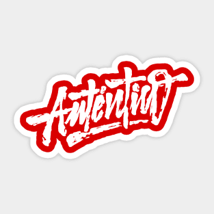 Autentico Sticker